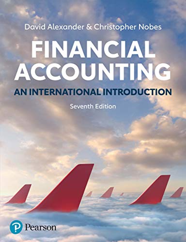 Financial Accounting (7th Edition) BY Alexander - Orginal Pdf